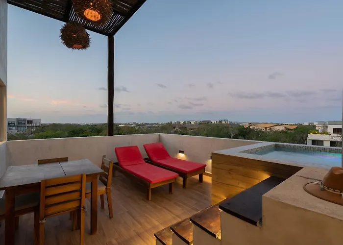 Departamento Penthouse Apartamento Tulum