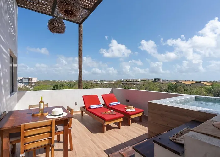 Apartamento Departamento Penthouse Tulum